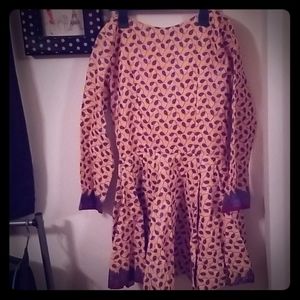 African print dress